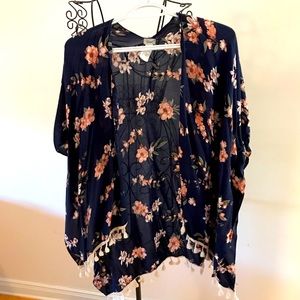 Floral cover up